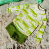 UNISEX RIBBED SHORT - AVOCADO