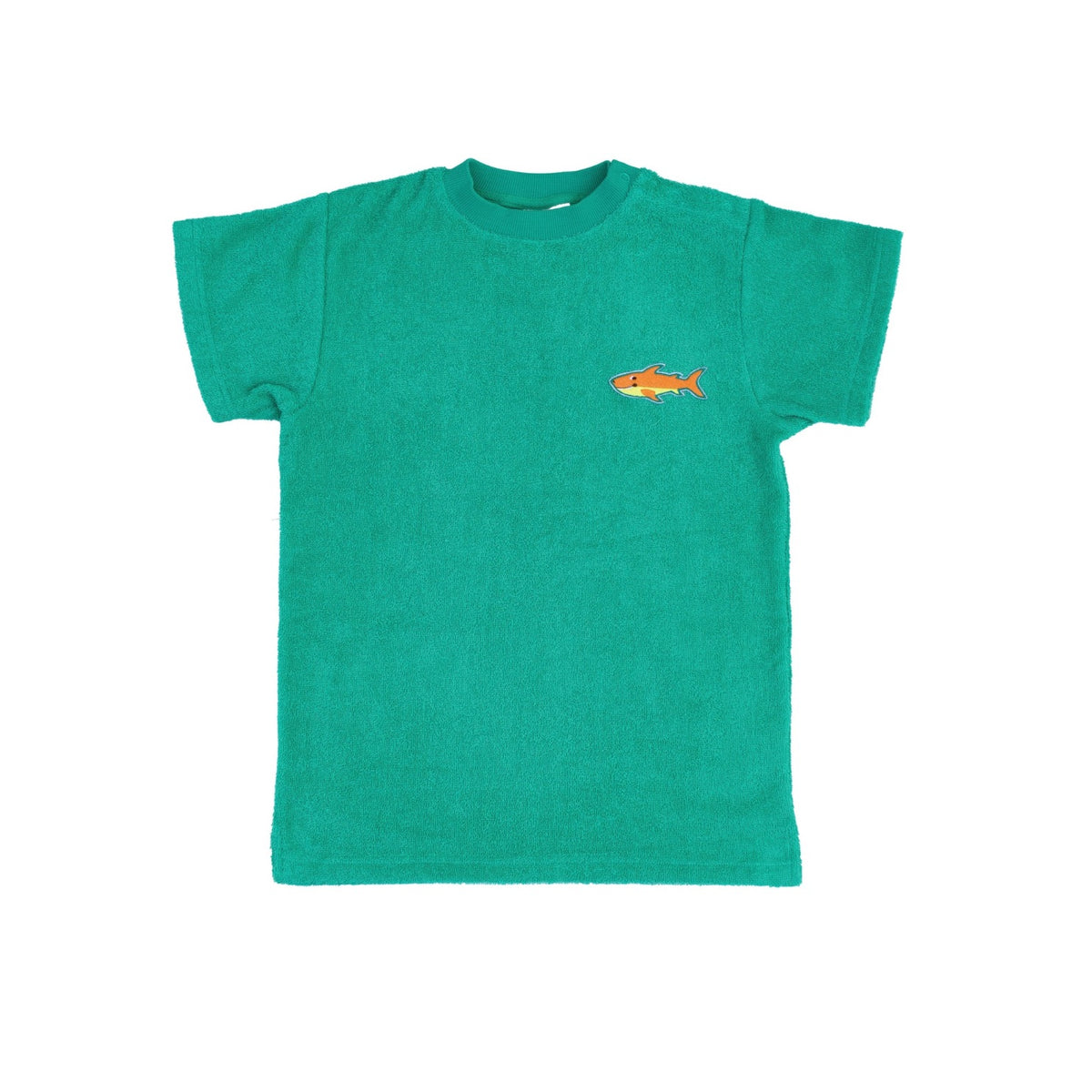 COTTON TOWEL BEACH TEE - SOUR APPLE