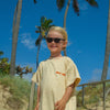 COTTON TOWEL BEACH TEE - OAT