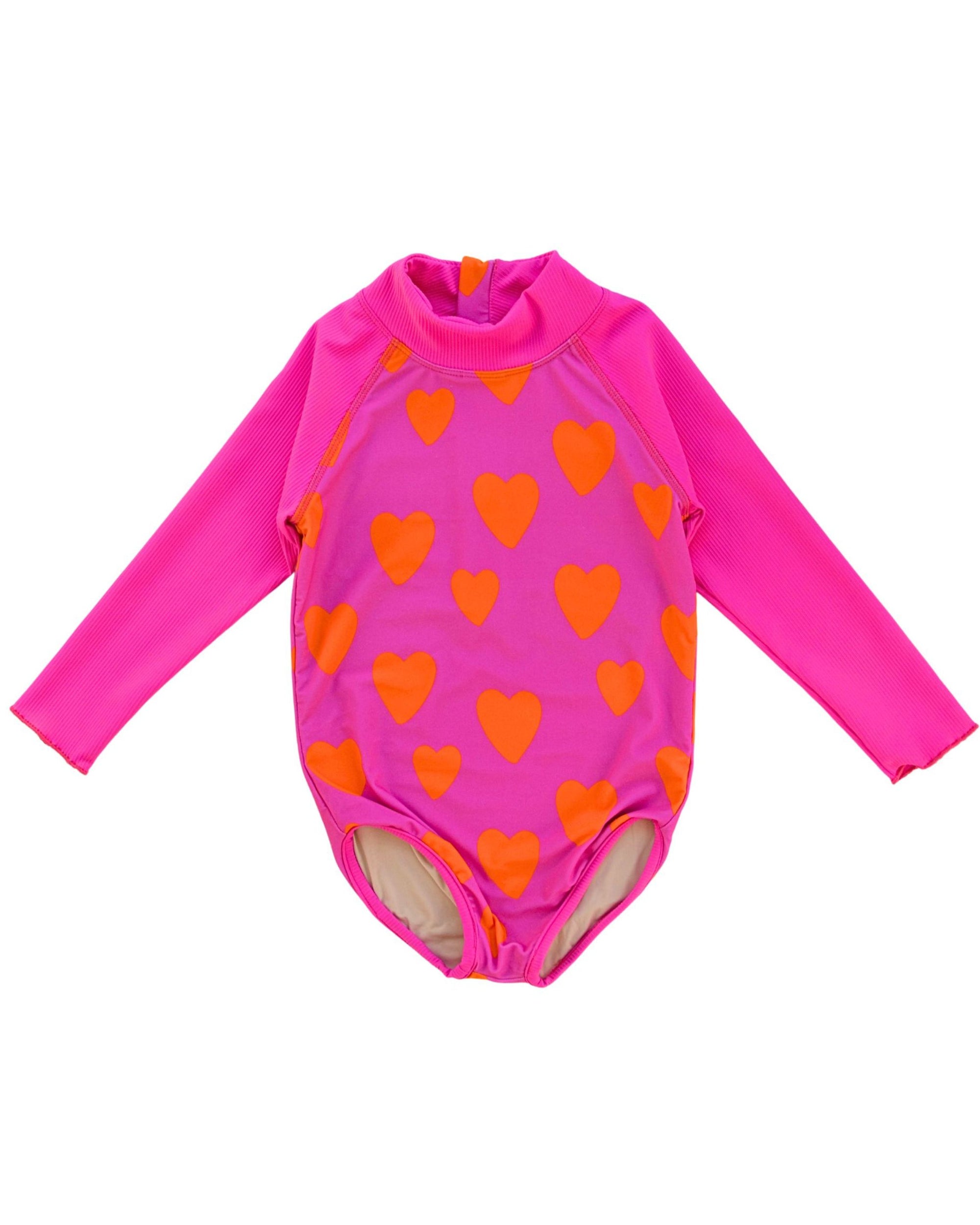 SWIM ONE PIECE - HEARTS