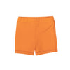 UNISEX RIBBED SHORT - TANGERINE